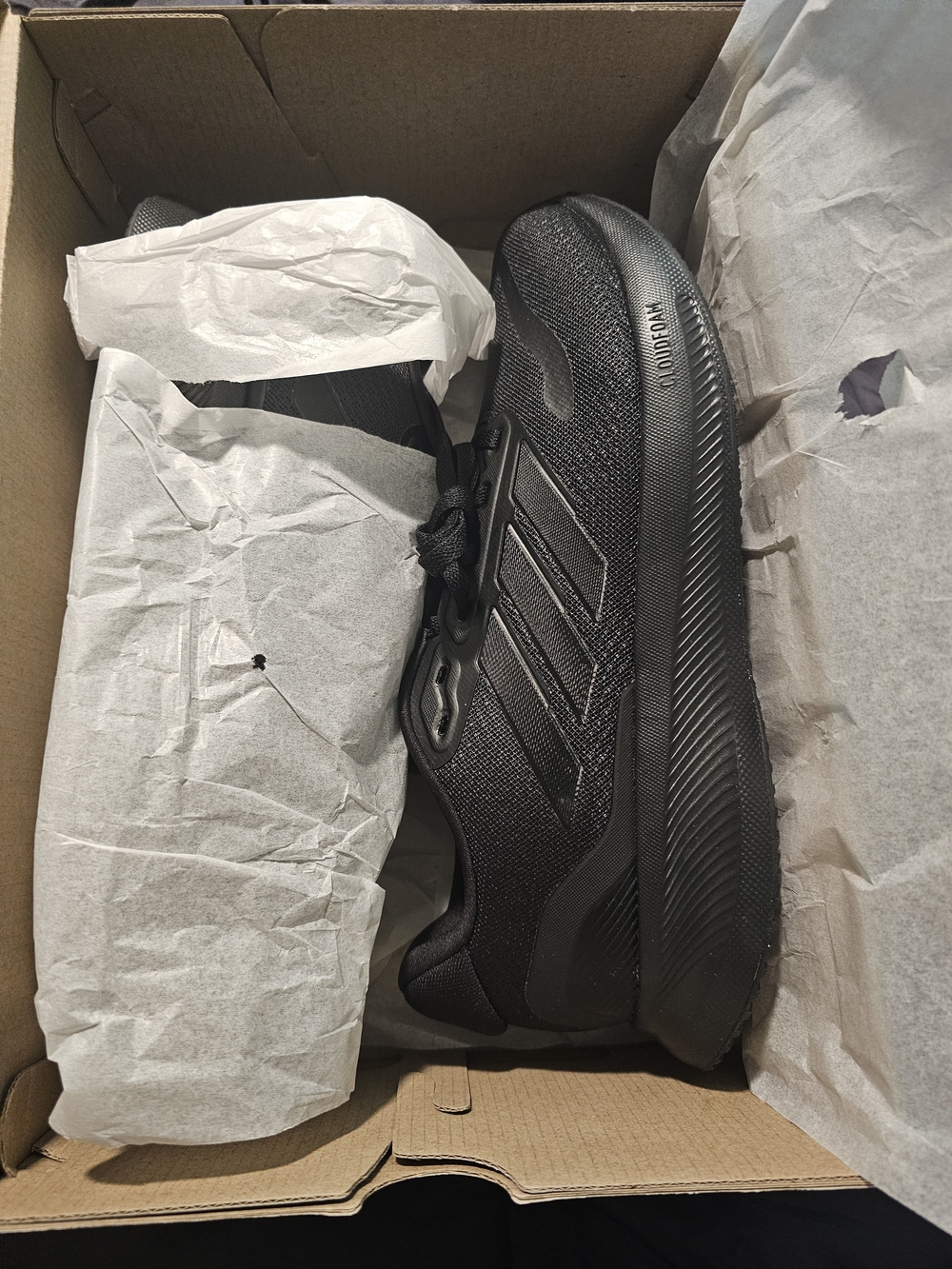adidas Men's Black Athletic Running Shoes
